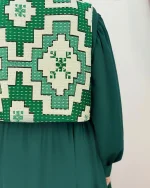 ست پیراهن جلیقه یلدایی کد h763 (7)