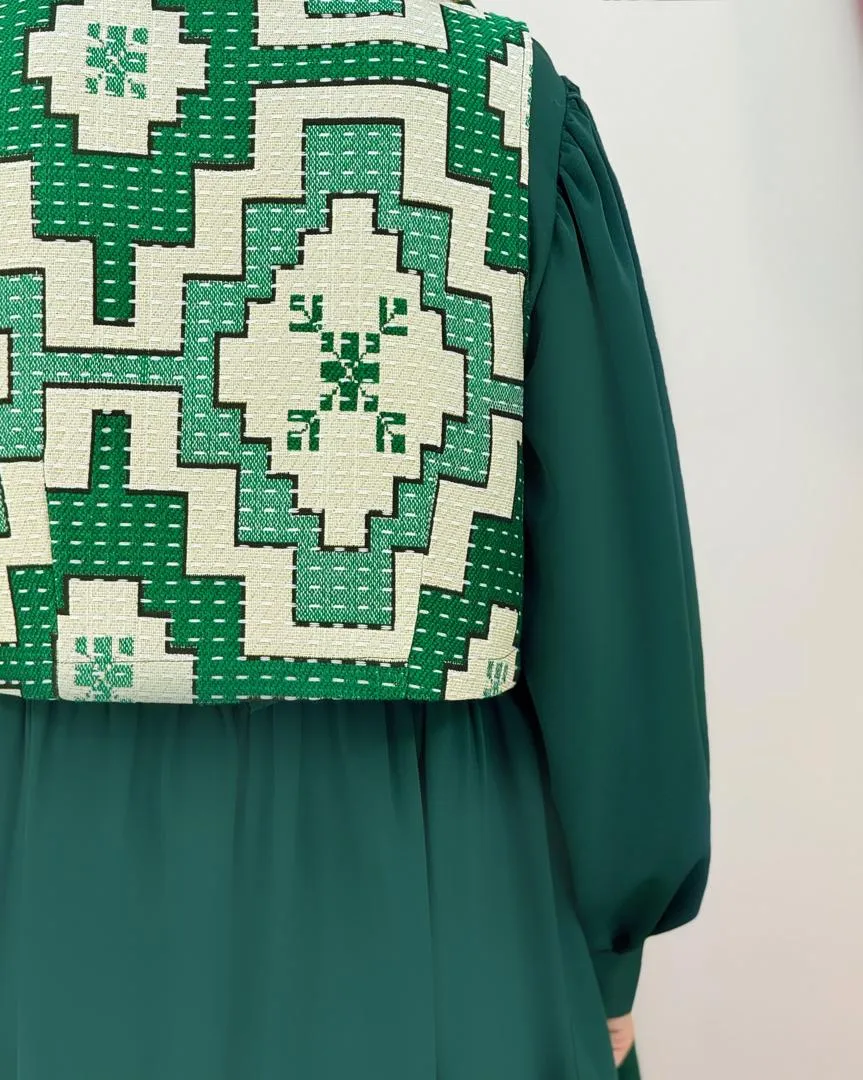 ست پیراهن جلیقه یلدایی کد h763 (7) ست پیراهن جلیقه یلدایی کد h763