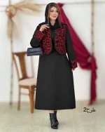 ست پیراهن و جلیقه کد h798