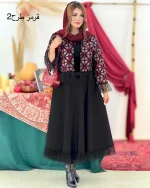 ست کت دامن یلدایی کد h762 (1)