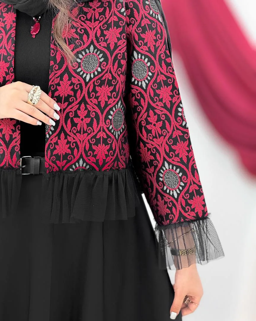 ست کت دامن یلدایی کد h762 (2) ست کت دامن یلدایی کد h762