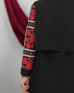 ست کت سارافون کمربنددار زنانه کد h703_1