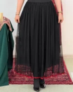 ست یلدایی کت تافته و دامن تور