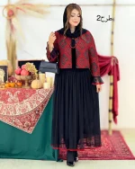 ست یلدایی کت تافته و دامن تور (5)_6