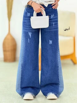 شلوار شافل پایین ریش کد h603