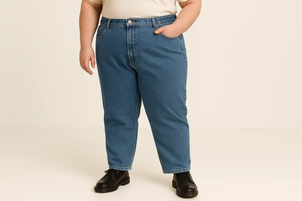 شلوار مام فیت برای افراد چاق