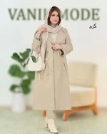 مانتو بلند جیب دار کد h738 (2)_2