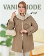 مانتو کبریتی آستین پاگون دار کد h791_1