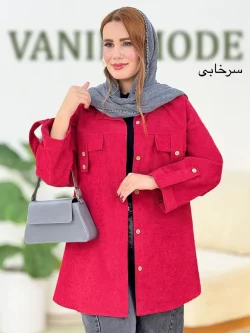 مانتو کبریتی آستین پاگون دار کد h791