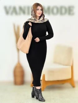 ماکسی بلند یقه ۵ سانت