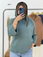 هودی زنانه فری سایز کد h681 (2)_2