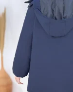 کاپشن زنانه کلاهدار کد h766_3