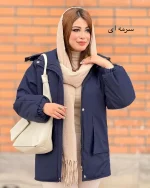 کاپشن زنانه کلاهدار کد h766_7