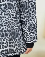 کاپشن پلنگی آستردار کد h746_4