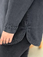 کت جین زنانه دو جیب کد h722 (3)_3