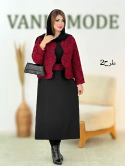 کت و سارافون سنگدوزی