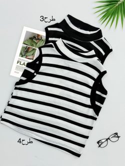 کراپ حلقه ای یقه گرد کد h454