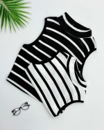 کراپ حلقه ای یقه گرد کد h454 (2)