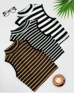 کراپ حلقه ای یقه گرد کد h454 (5)