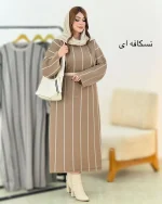 کفتان بافت بلند یقه کشباف کد h659_1