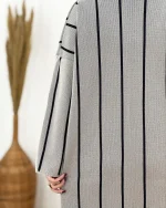 کفتان بافت بلند یقه کشباف کد h659_5